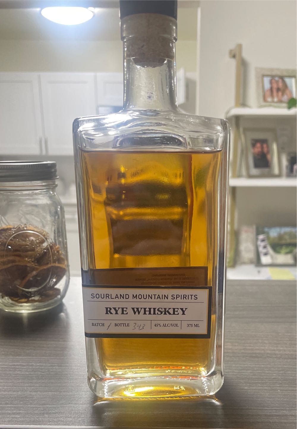 Rye whiskey - Sourland Mountain Spirits (375 mL) alcohol collectible - Main Image 2