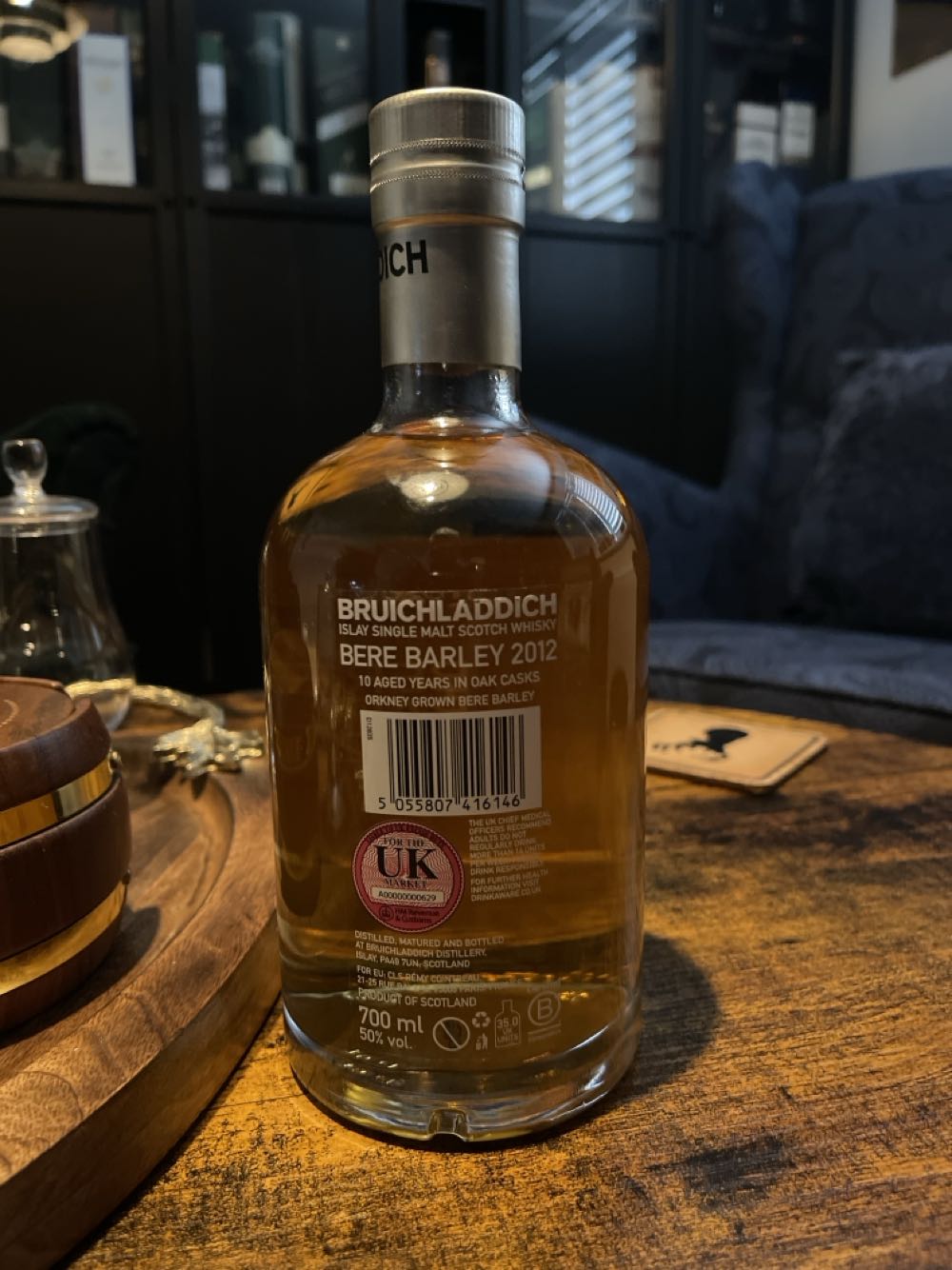 Bruichladdich Bere Barley 2012, 10yr Old - The Bruichladdich Distillery (700 mL) alcohol collectible - Main Image 2