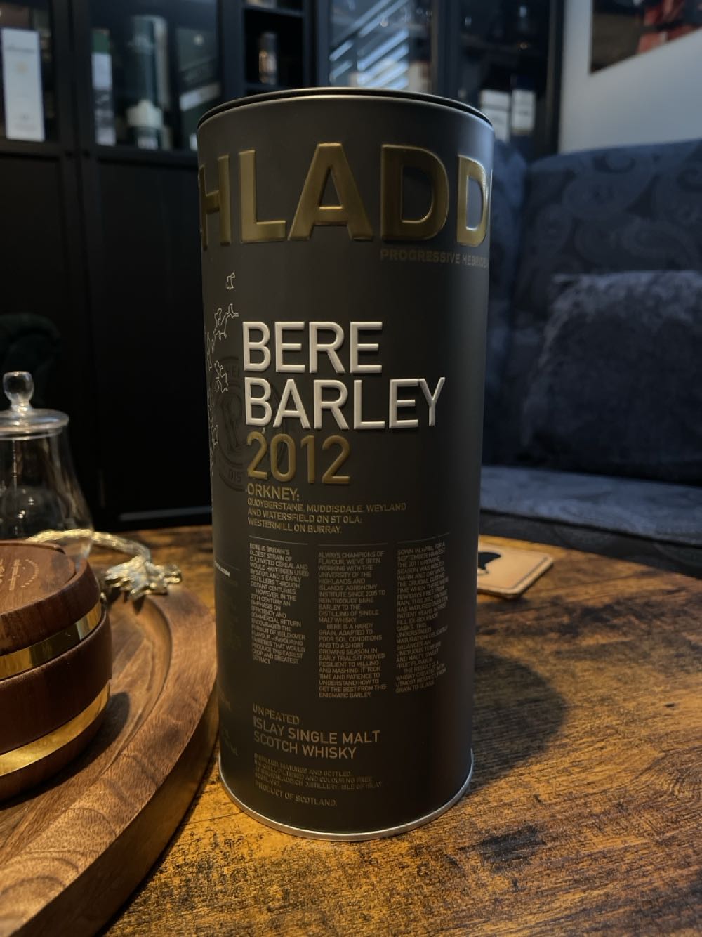 Bruichladdich Bere Barley 2012, 10yr Old - The Bruichladdich Distillery (700 mL) alcohol collectible - Main Image 3