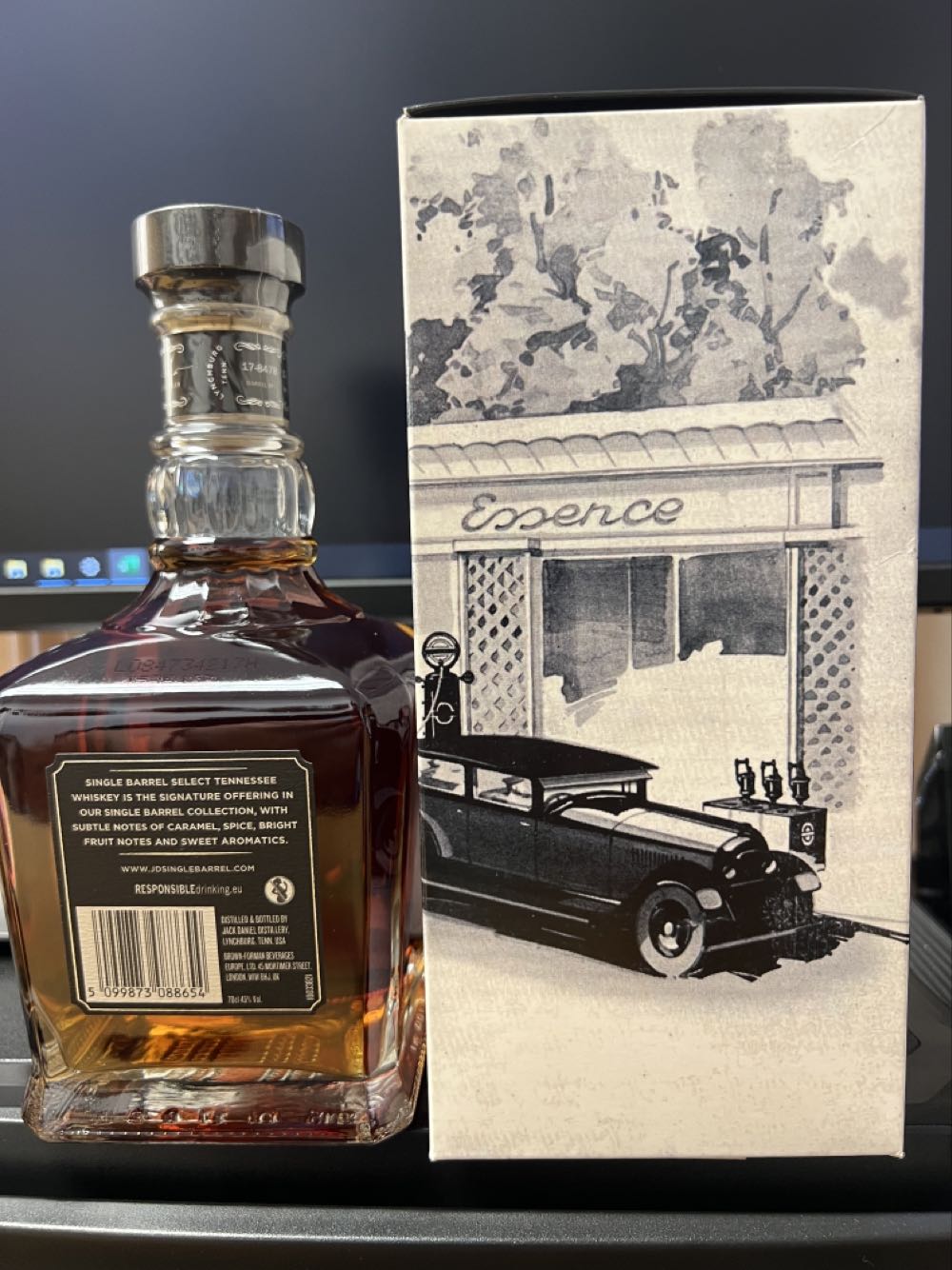 Corman-Collins Gazoline Release #1 - Jack Daniel’s Distillery, Lynchburg, TN (700 mL) alcohol collectible - Main Image 2