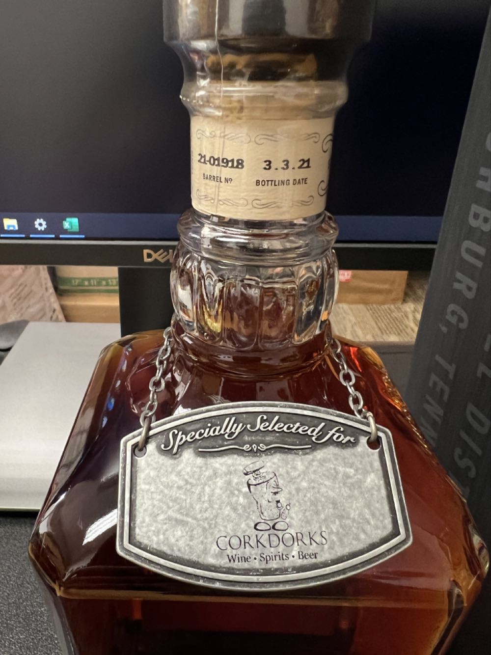 Back The Blue - Jack Daniel’s Distillery, Lynchburg, TN (750 mL) alcohol collectible [Barcode 082184004289] - Main Image 4