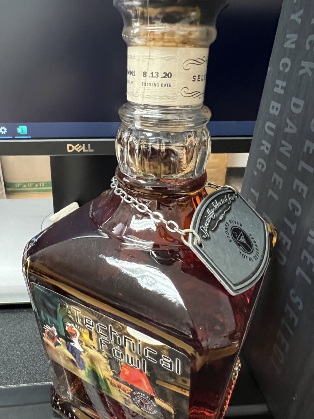 Stone River Total Beverage Technical Fowl - Jack Daniel’s Distillery, Lynchburg, TN (750 mL) alcohol collectible - Main Image 4