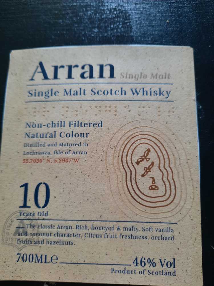 Arran Single Malt  alcohol collectible - Main Image 2