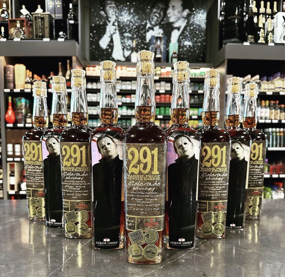 291 Barrel Proof Single Barrel Colorado Rye Whiskey | Liquor Lineup Private Barrel Select Store Pick - Distillery 291 (750 mL) alcohol collectible - Main Image 3
