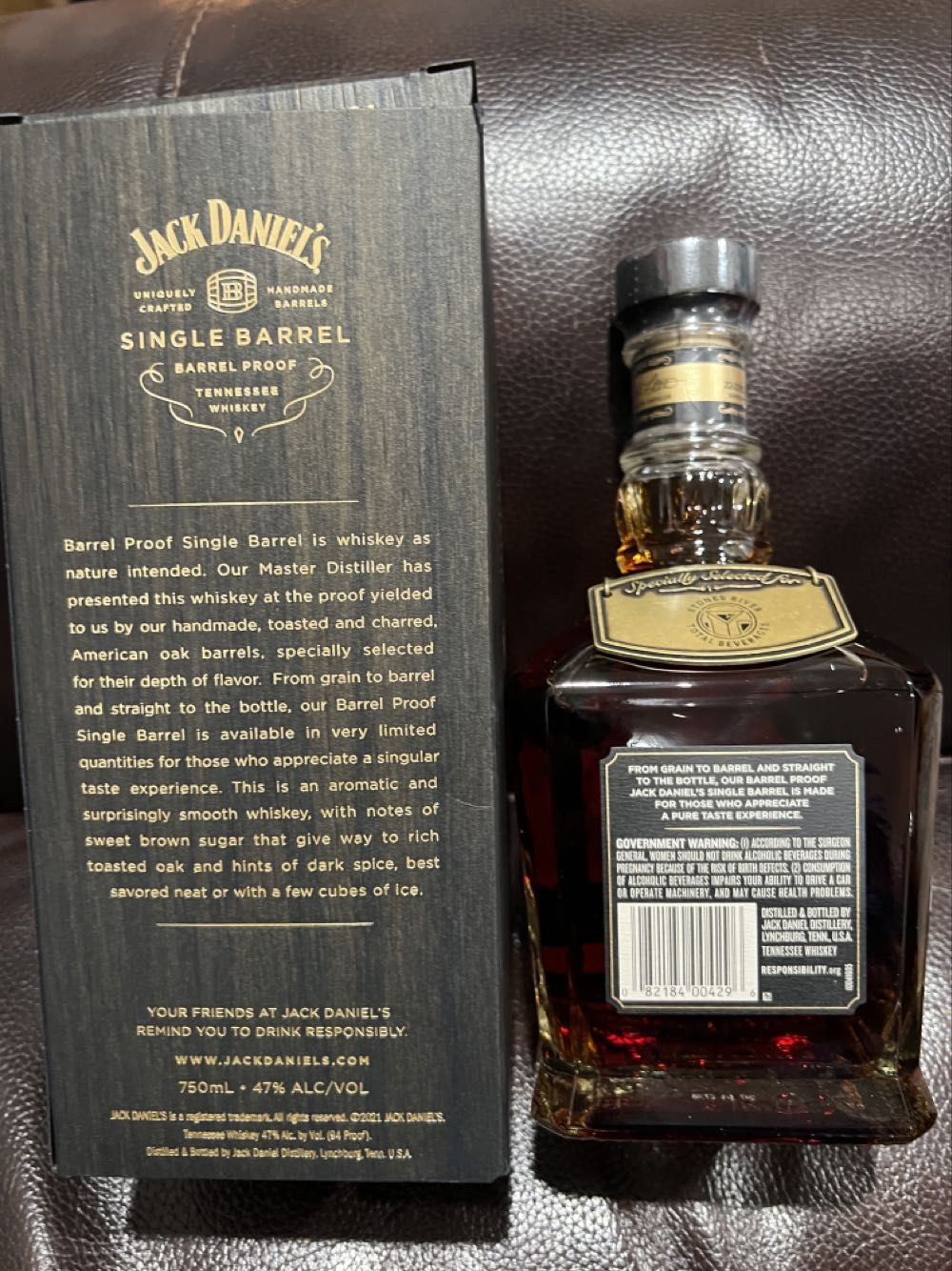 Stone River Total Beverages Fowl Weather - Jack Daniel’s Distillery, Lynchburg, TN (750 mL) alcohol collectible - Main Image 2