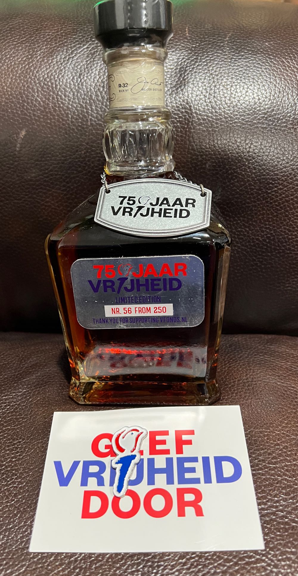 75 Jaar Veijheid  - Jack Daniel’s Distillery, Lynchburg, TN (700 mL) alcohol collectible - Main Image 2
