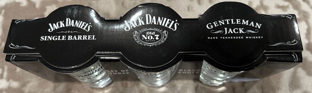 Set Of 3 Glass Shots - Jack Daniel’s Distillery, Lynchburg, TN alcohol collectible [Barcode 2100000005475] - Main Image 3