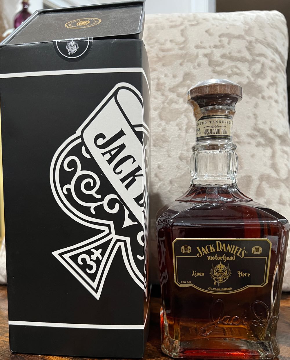 Motorhead Lives Here Brazil - Jack Daniel’s Distillery, Lynchburg, TN (750 mL) alcohol collectible - Main Image 4