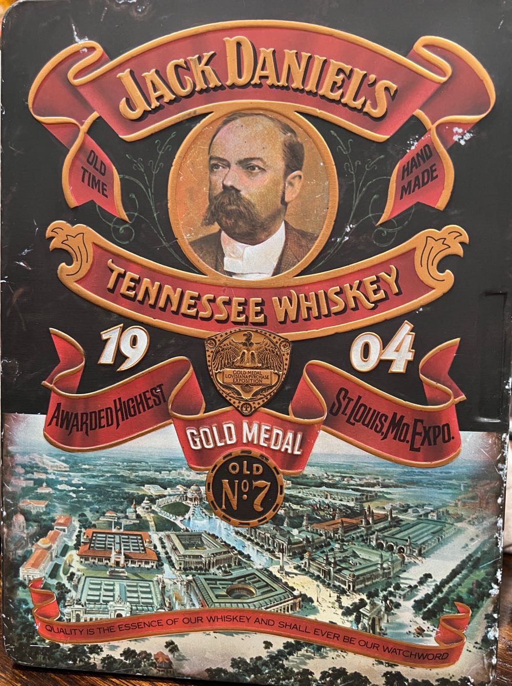 DEPT. 56 : Distillery Sign