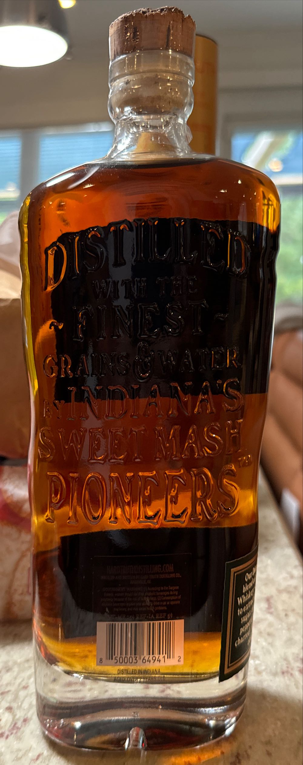 Hard Truth Sweet Mash Rye batch 3 - Hard Truth (750 mL) alcohol collectible [Barcode 850003649412] - Main Image 2