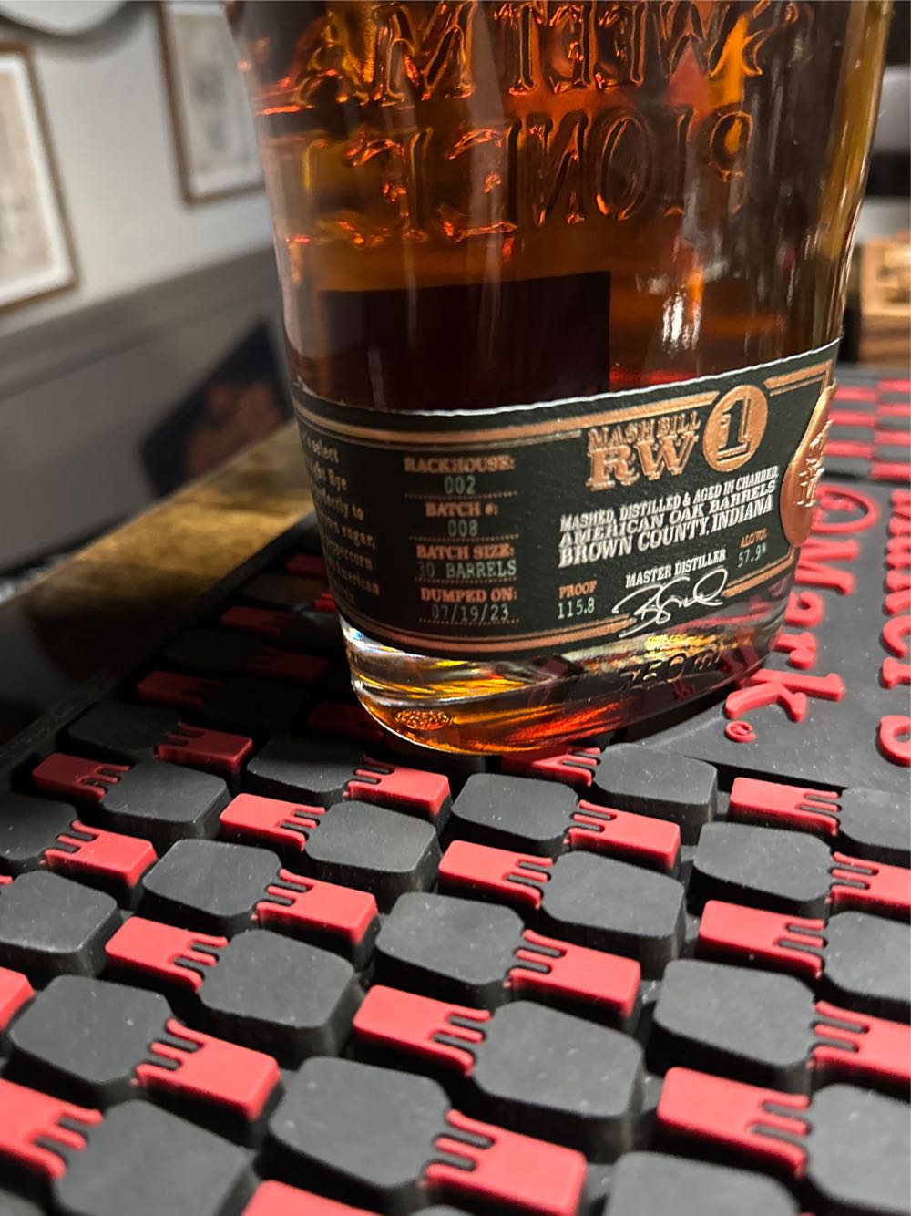 Hard Truth Sweet Mash Rye batch 3 - Hard Truth (750 mL) alcohol collectible [Barcode 850003649412] - Main Image 3