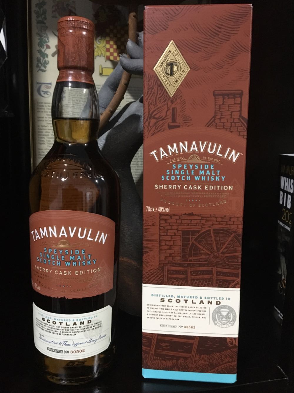 Tamnavulin Sherry Cask Edition Whisky Sherry  (700 mL) alcohol collectible [Barcode 5013967015401] - Main Image 2