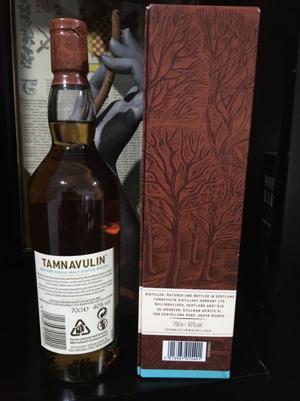 Tamnavulin Sherry Cask Edition Whisky Sherry  (700 mL) alcohol collectible [Barcode 5013967015401] - Main Image 3