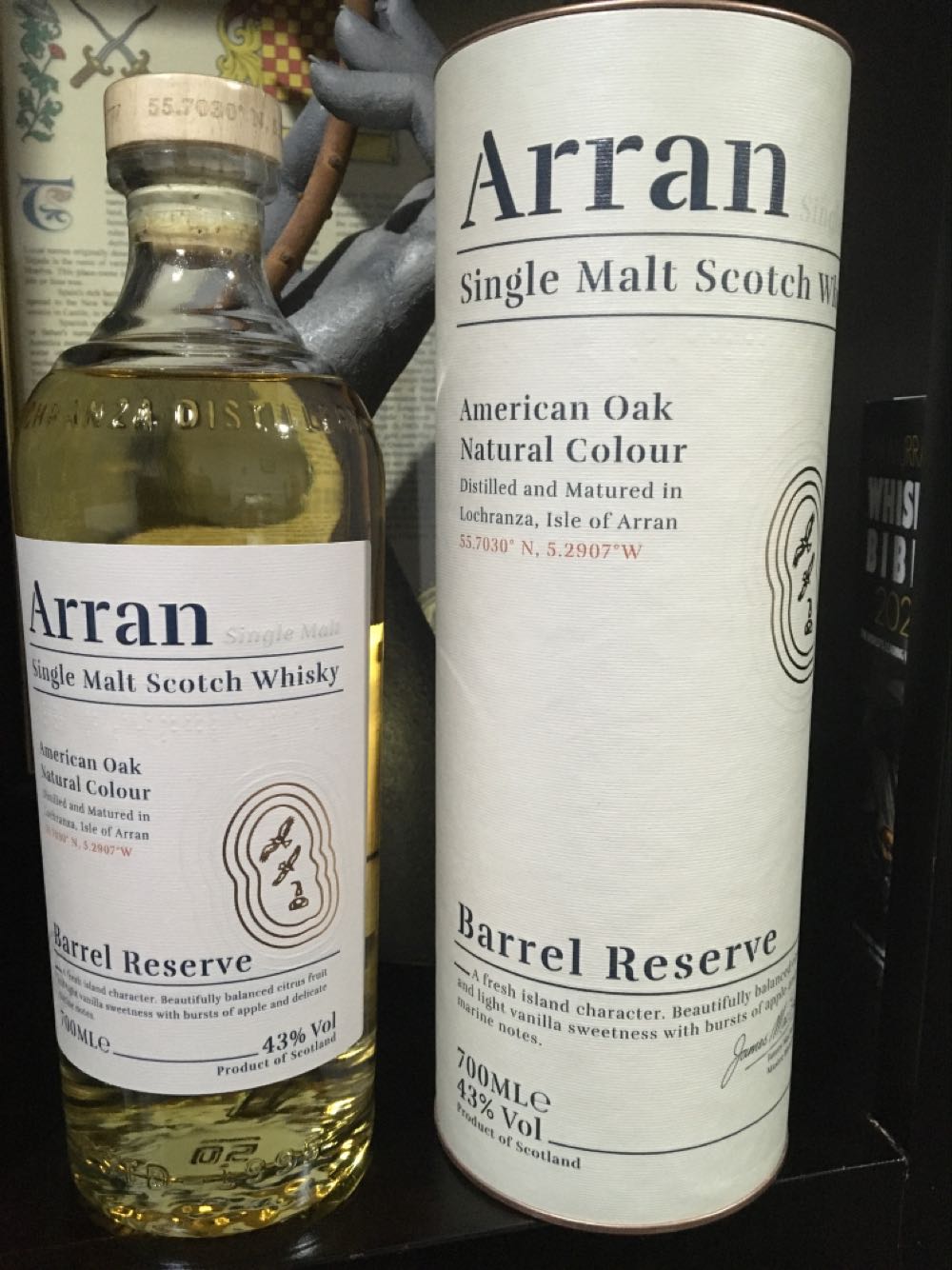 Arran Barrel Reserve Single Malt Whisky - Isle Of Arran Distillery (700 mL) alcohol collectible [Barcode 5060044483738] - Main Image 2