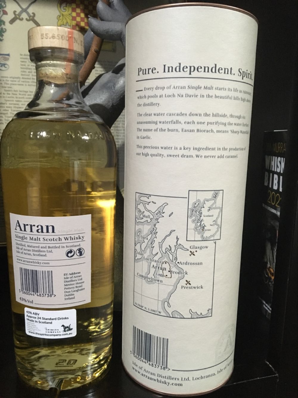 Arran Barrel Reserve Single Malt Whisky - Isle Of Arran Distillery (700 mL) alcohol collectible [Barcode 5060044483738] - Main Image 3