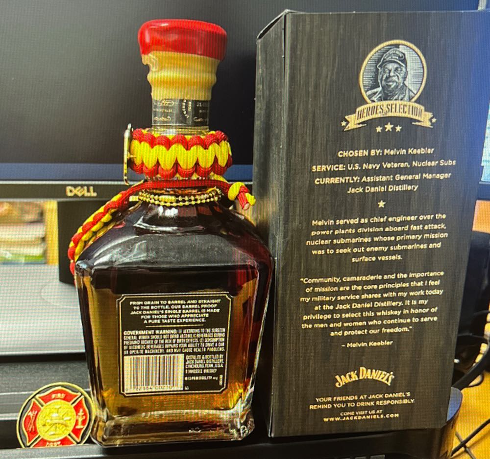 Heroes Selection Fire Dept Coy Hill - Jack Daniel’s Distillery, Lynchburg, TN (750 mL) alcohol collectible - Main Image 3
