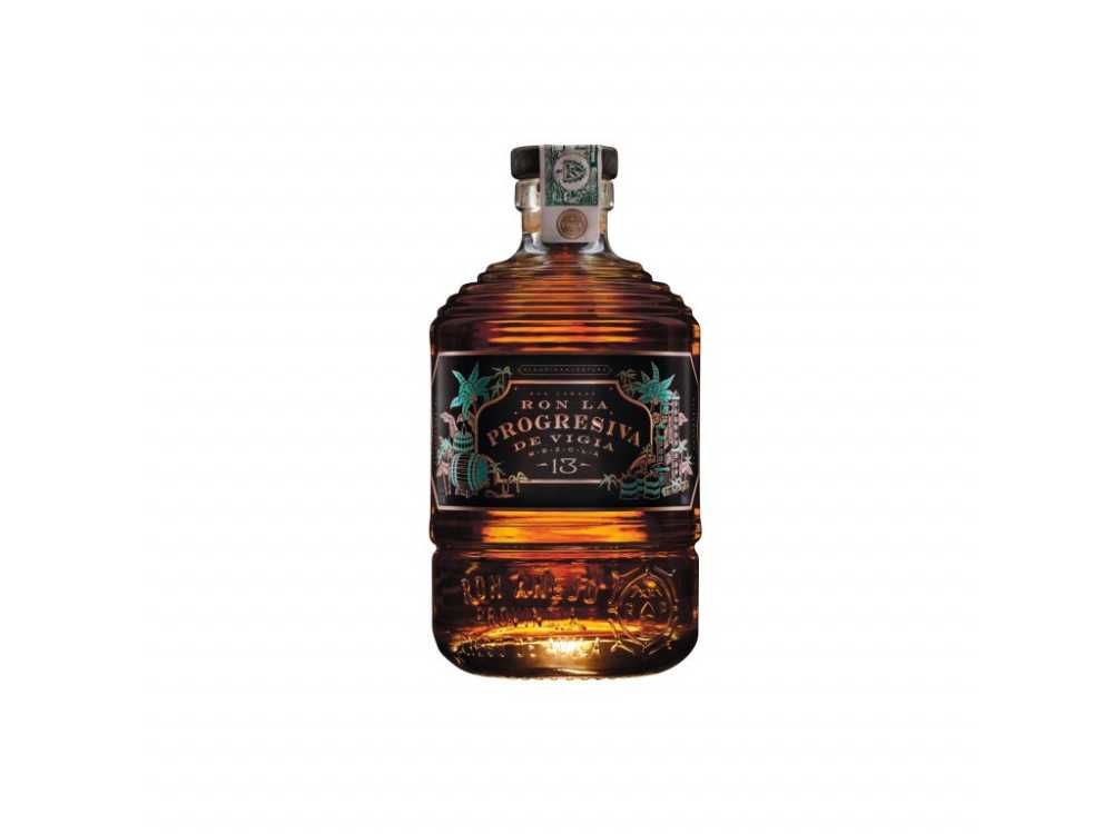 Ron La Progresiva De Vigia Rum  (50 mL) alcohol collectible - Main Image 1