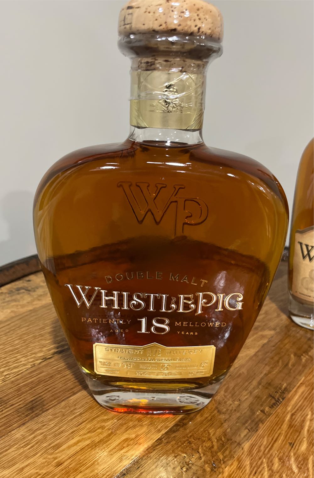 WhistlePig 18 Yr Double Malt Finished in Sherry Cask - Whistlepig Vermont (750 mL) alcohol collectible [Barcode 850001901154] - Main Image 3