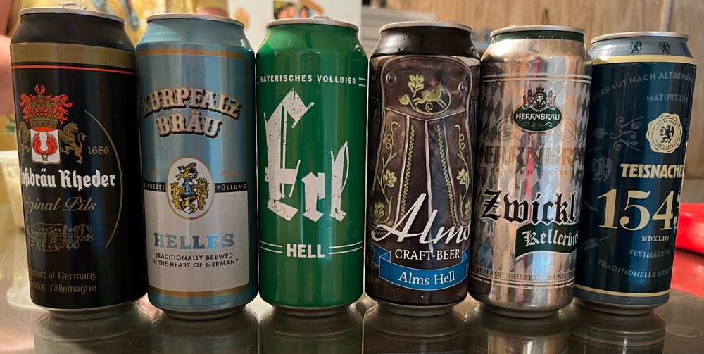 Bayerisches Vollbier Erl Hell - Bayerisches Vollbier alcohol collectible - Main Image 2