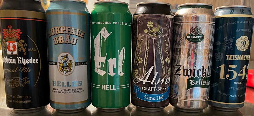 Privatbrauerei H. Egerer Alms Hell - Privatbrauerei H. Egerer, Grofskollnbach alcohol collectible - Main Image 2