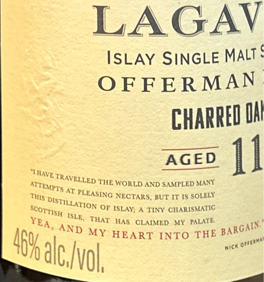 Lagavulin 11 - Offerman Edition - Lagavulin Distillery (750 mL) alcohol collectible [Barcode 088076187702] - Main Image 2