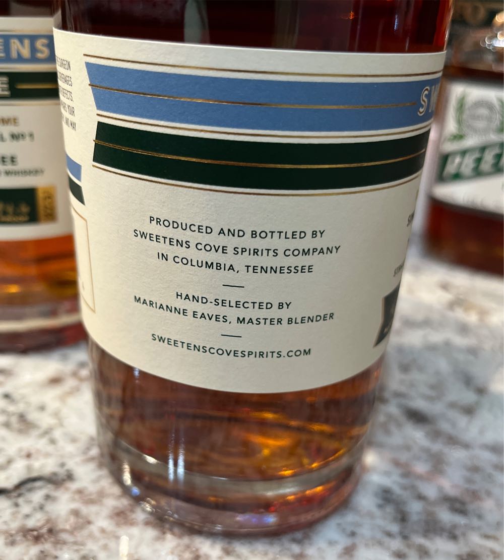 Sweetens Cove #3 “The Foursome” - Sweetens Cove  Sprits Company (375 mL) alcohol collectible - Main Image 2