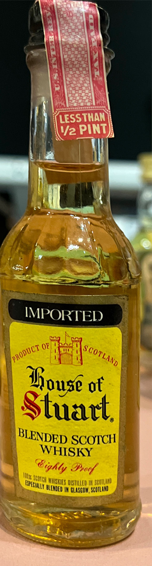 House Of Stuart - House Of Stuart (1.10 FL OZ) alcohol collectible - Main Image 2