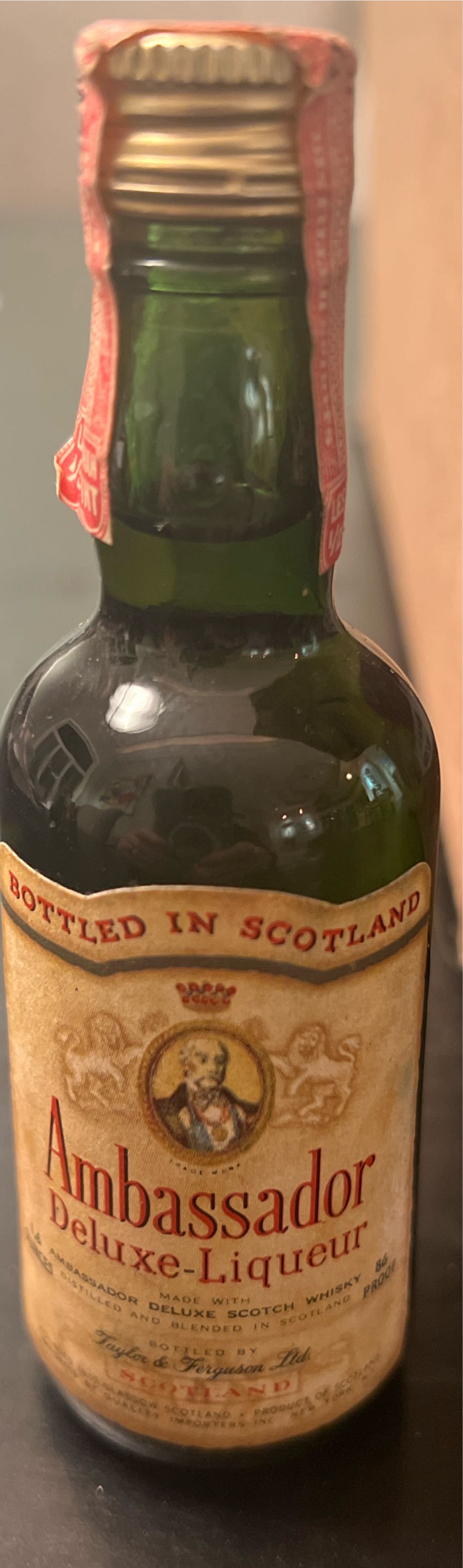 Ambassador Deluxe Scotch  alcohol collectible - Main Image 4