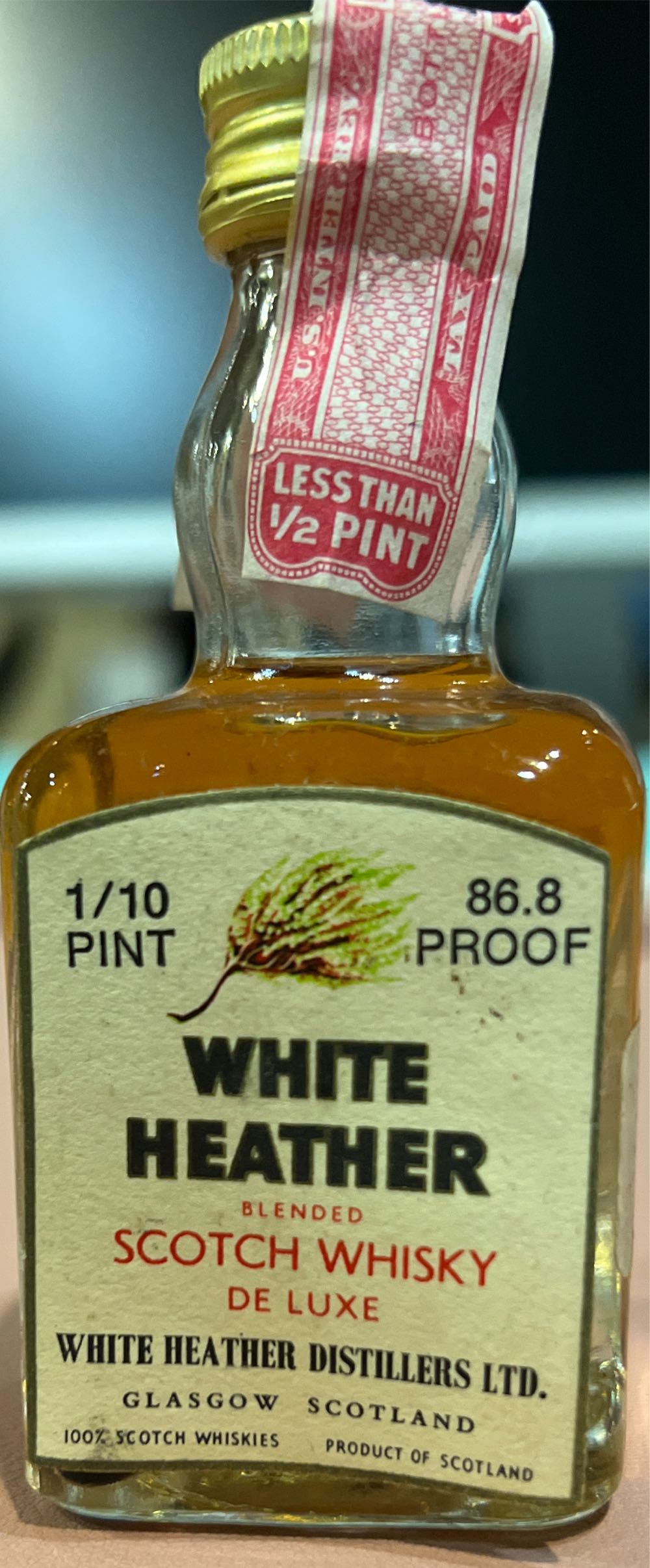 White Heather  alcohol collectible - Main Image 2
