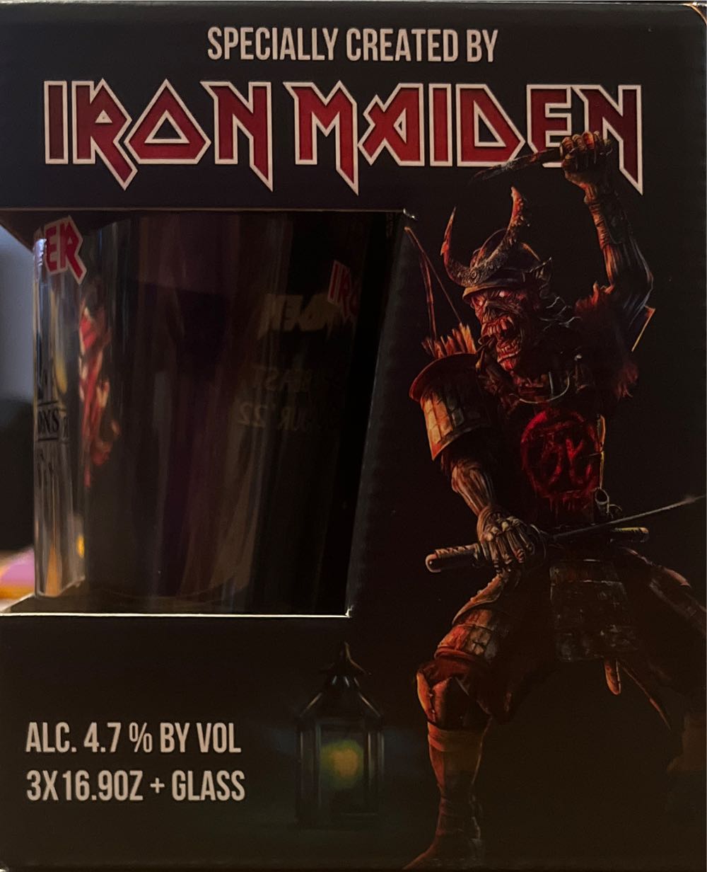 Iron Maiden Trooper Fear Of The Dark Gift Tin ... - Robinsons Brewery alcohol collectible [Barcode 810010580221] - Main Image 4