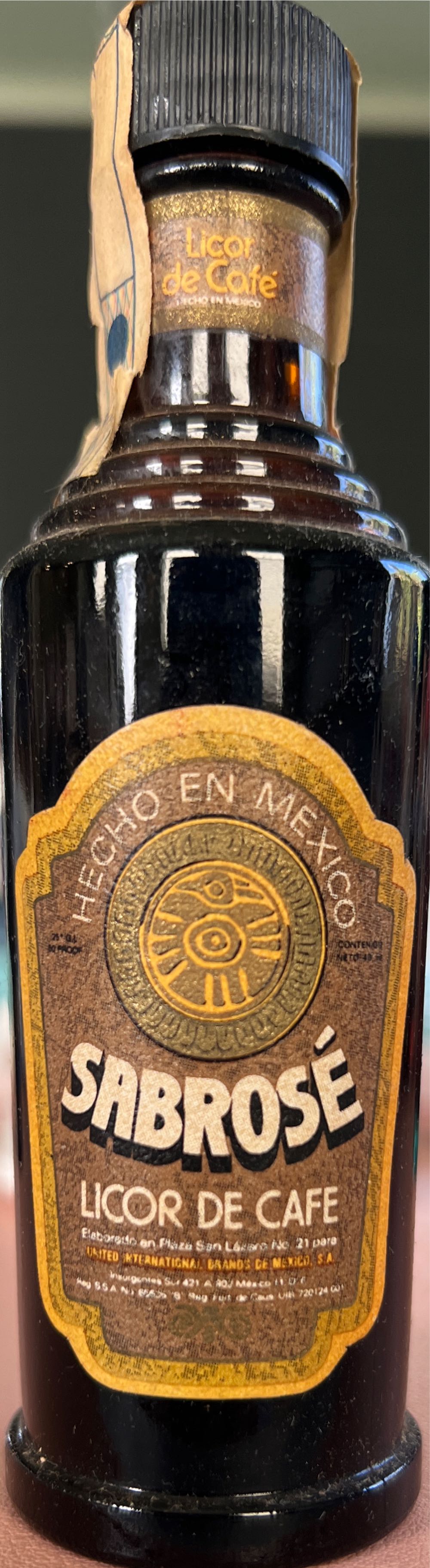 Sabrose  alcohol collectible - Main Image 2