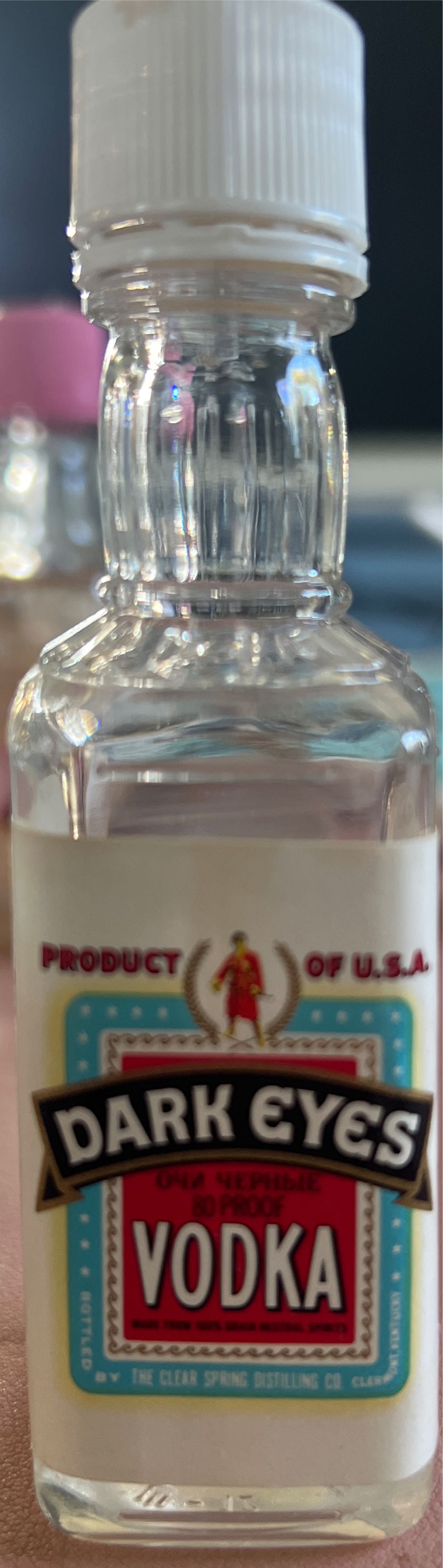 Dark Eyes Vodka  alcohol collectible - Main Image 2