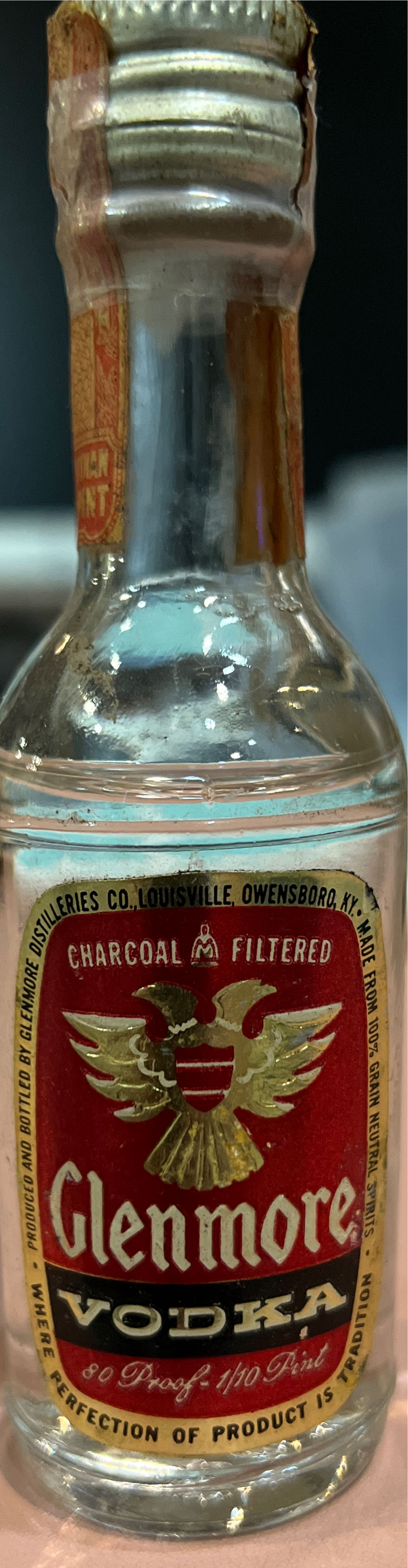 Glenmore Vodka  alcohol collectible - Main Image 2