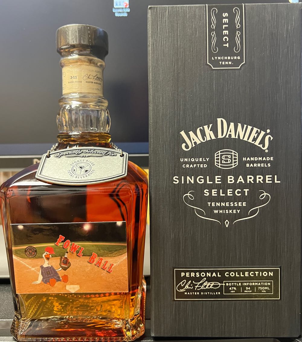 Stone River Total Beverages Fawl Ball 2022 - Jack Daniel’s Distillery, Lynchburg, TN (750 mL) alcohol collectible - Main Image 2