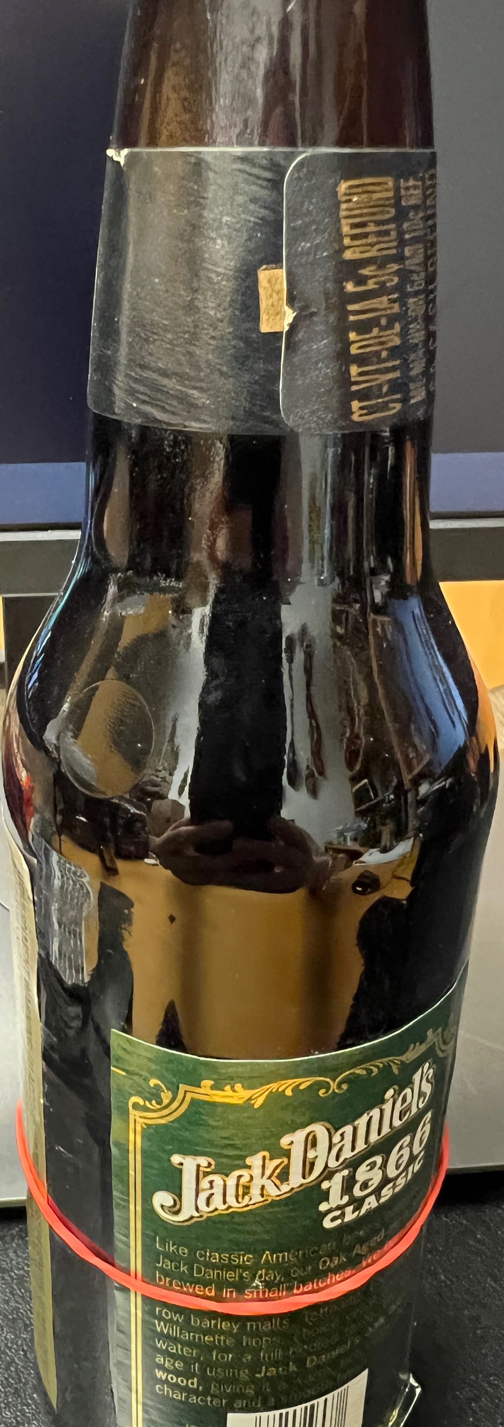 JD Beer American Ale Long Label - Jack Daniel’s Distillery, Lynchburg, TN (355 mL) alcohol collectible - Main Image 4