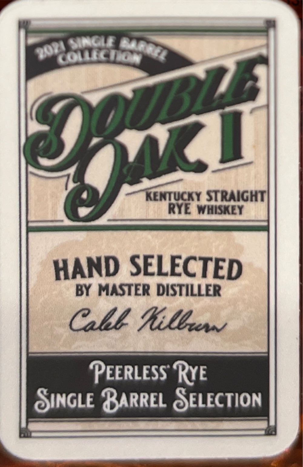 Peerless Single Barrel Collection - Kentucky Peerless Distilling Co. (200 mL) alcohol collectible [Barcode 813555020573] - Main Image 2
