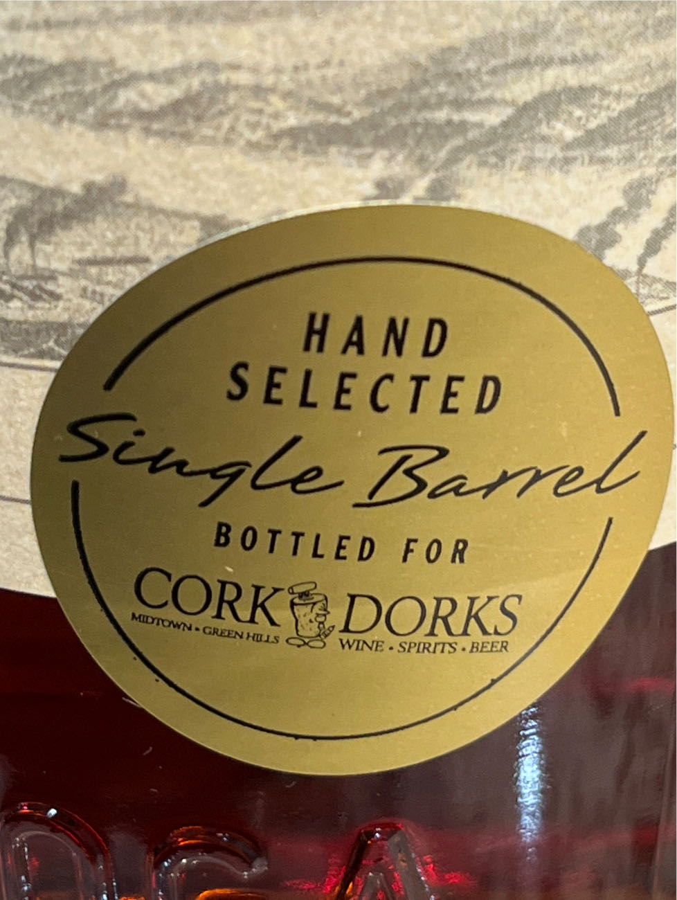 Chattanooga Single Barrel Bourbon - Chattanooga Whiskey Co (750 mL) alcohol collectible [Barcode 853192006233] - Main Image 3