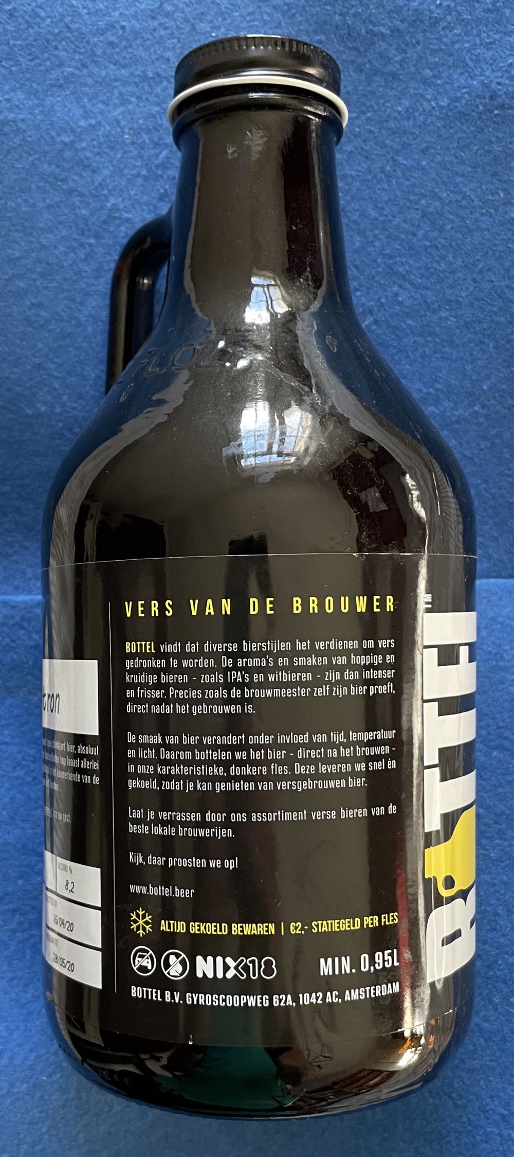 El Patron - Uiltje Brewing Company (950 mL) alcohol collectible - Main Image 3