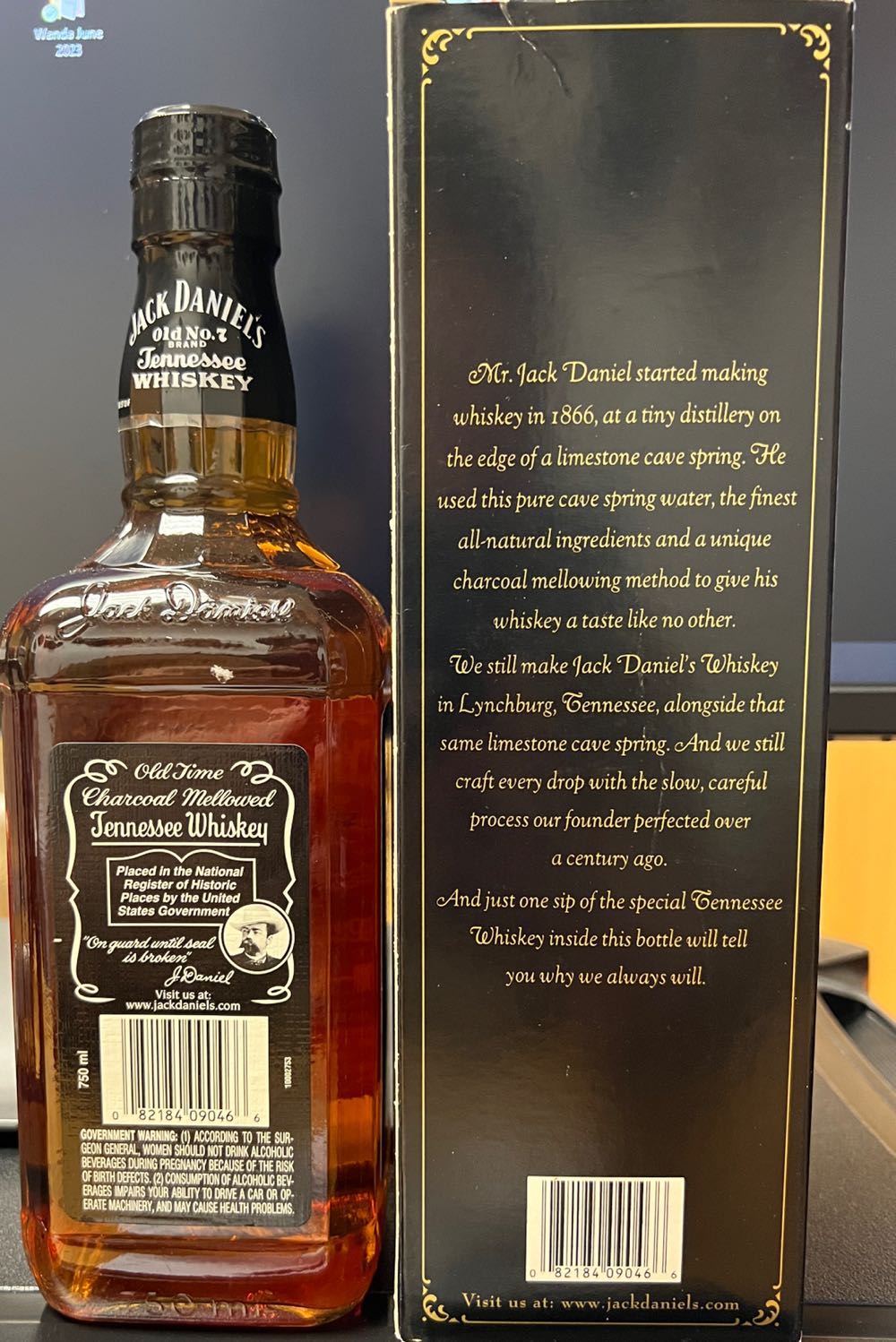 Black Label 2003 With Box - Jack Daniel’s Distillery, Lynchburg, TN (750 mL) alcohol collectible - Main Image 2
