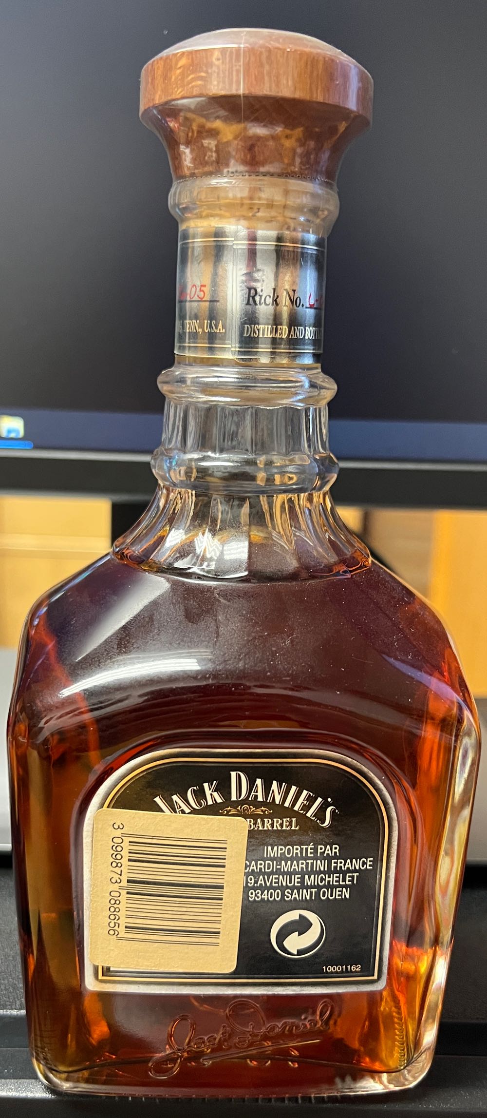 Single Barrel 2005 No Banderol - Jack Daniel’s Distillery, Lynchburg, TN (700 mL) alcohol collectible - Main Image 2