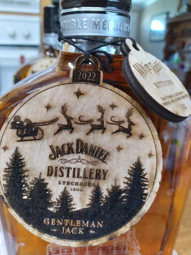 Gentleman Jack 2022 Tree Lighting   (1 L) alcohol collectible - Main Image 2