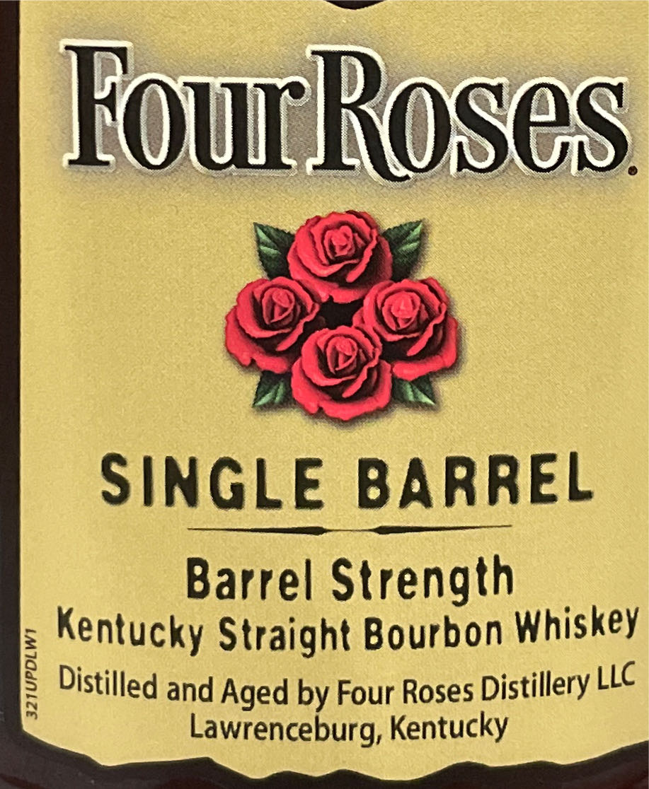 Four Roses OESK “Luke’s Liquors” - Four Roses Distillery LLC (750 mL) alcohol collectible [Barcode 040063400294] - Main Image 3