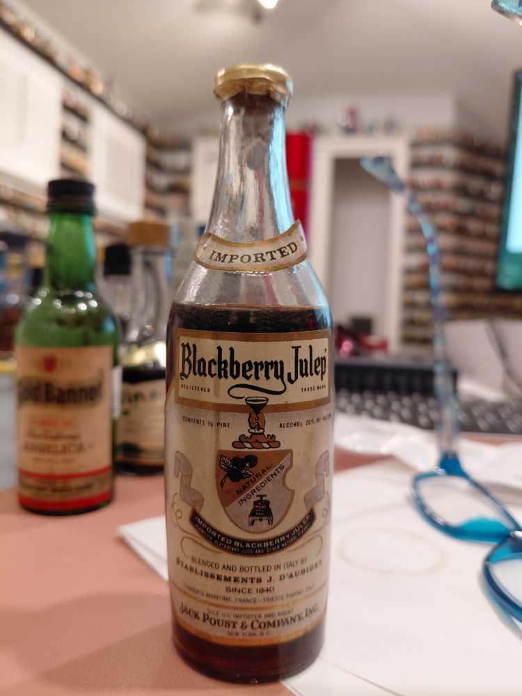 Blackberry Julep  alcohol collectible - Main Image 2
