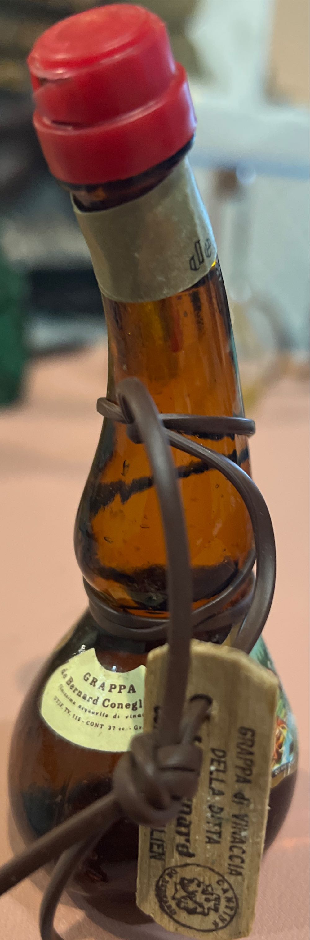 Grappa De Bernard  alcohol collectible - Main Image 2