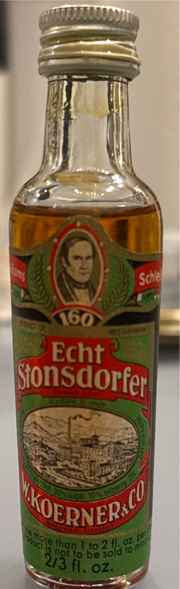 Echt Stonsdorfer  alcohol collectible - Main Image 2