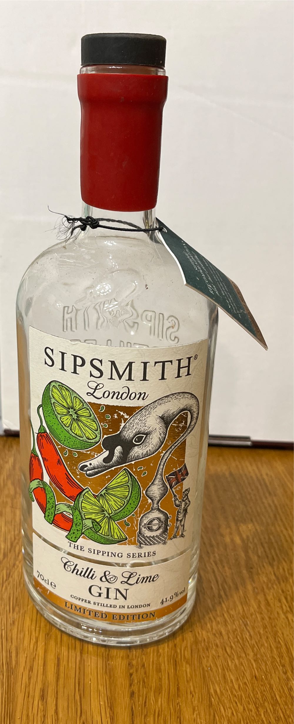Sipsmith Chilli And Lime - Sipsmith (700 mL) alcohol collectible [Barcode 5060204342615] - Main Image 3