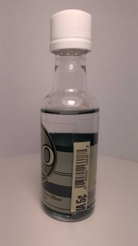 360 Eco Friendly - Earth Friendly Distilling Company (50 mL) alcohol collectible [Barcode 085592133787] - Main Image 4
