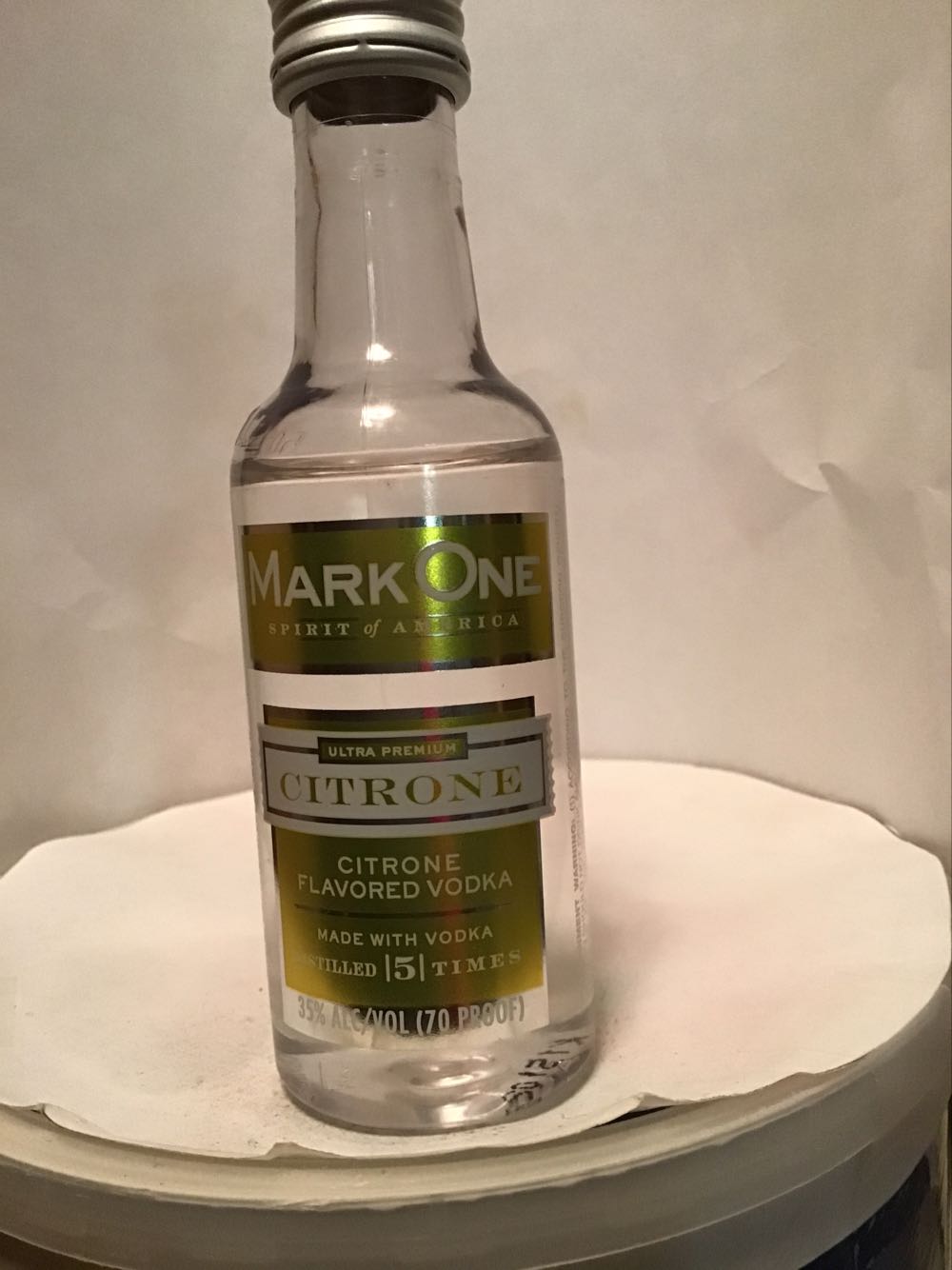 Mark One Vanilla & Raspberry - Crosby Lake Spirit Company (50 mL) alcohol collectible - Main Image 2