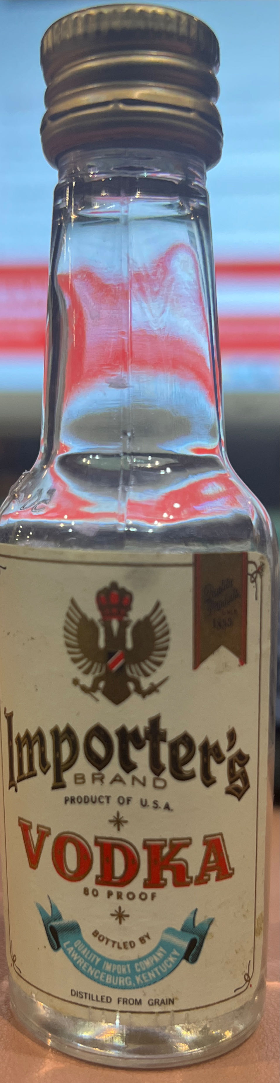 Importer’s Vodka  alcohol collectible - Main Image 2