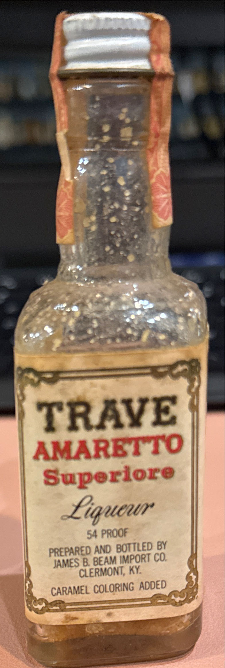 Trave Amaretto  alcohol collectible - Main Image 2